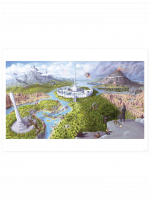 Plagát The Elder Scrolls IV: Oblivion - Imperial City Art Print