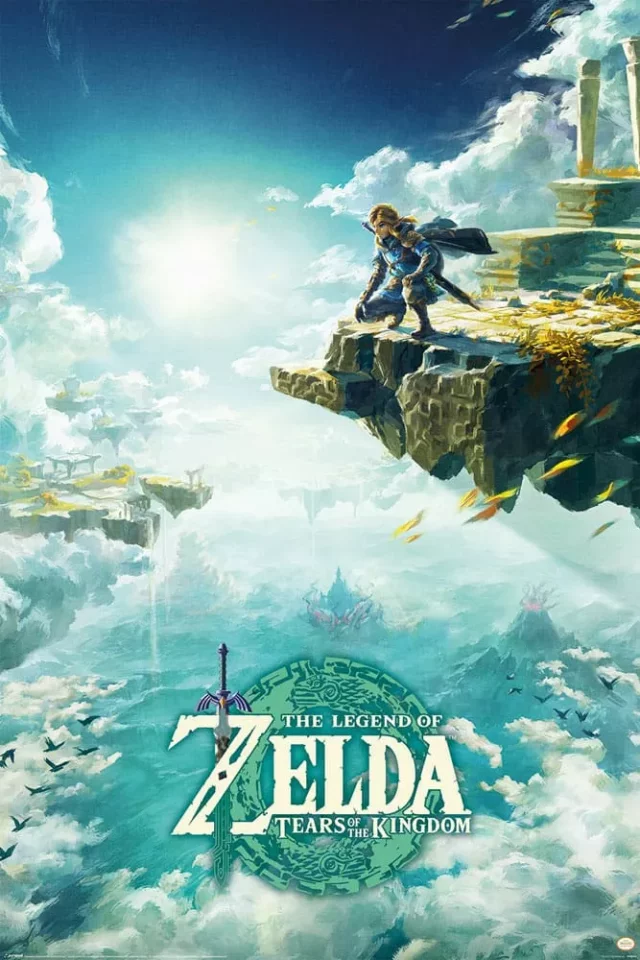 Plagát The Legend of Zelda: Tears of the Kingdom - Hyrule Skies
