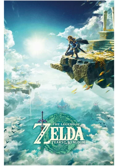 Plagát The Legend of Zelda: Tears of the Kingdom - Hyrule Skies