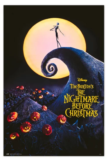Plagát The Nightmare Before Christmas - Movie Poster
