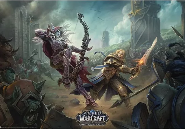 Plagát World of Warcraft - Battle for Azeroth