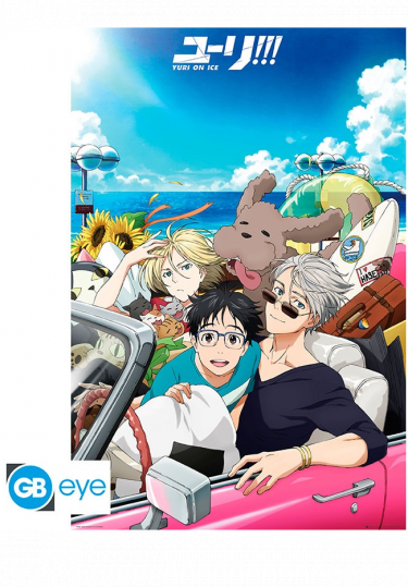 Plagát Yuri on Ice - Car