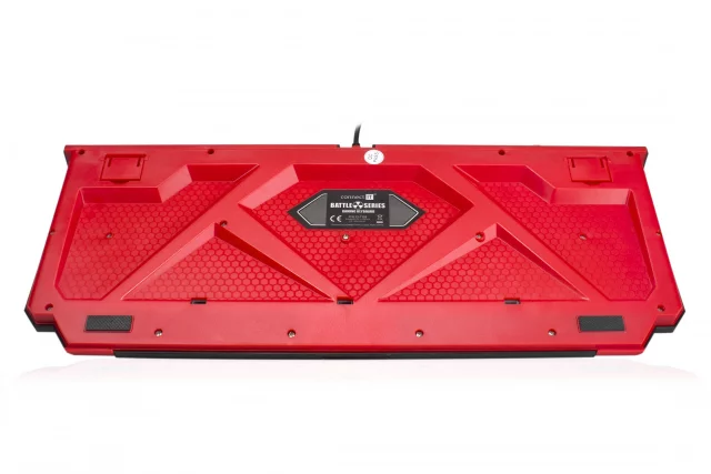 Herná klávesnica Connect IT - Battle RNBW (čierno-červená) [česká verzia]