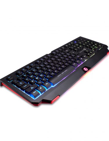 Herná klávesnica Connect IT - Battle RNBW (čierno-červená) [česká verzia] (PC)