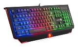 Herná klávesnica Connect IT - Battle RNBW (čierno-červená) [česká verzia]