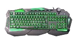 Herná klávesnica C-TECH Scorpia (GKB-107), CZ/SK, 6 farieb podsvietenia, programovateľná, čierna, USB