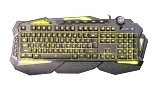 Herná klávesnica C-TECH Scorpia (GKB-107), CZ/SK, 6 farieb podsvietenia, programovateľná, čierna, USB