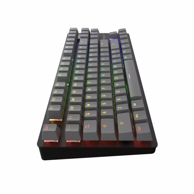 Herná klávesnica Dark Project - One KD87A Keyboard ABS Gateron Mechanical Red EU