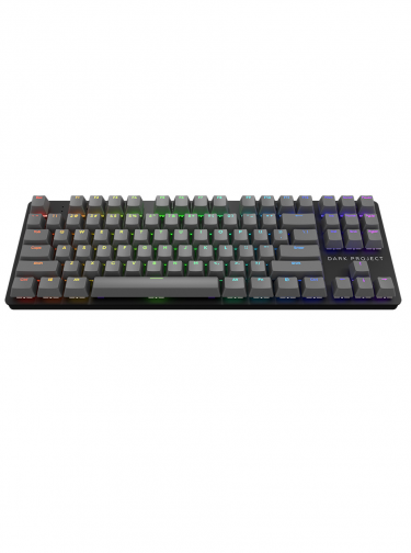 Herná klávesnica Dark Project - One KD87A Keyboard ABS Gateron Mechanical Red EU (PC)