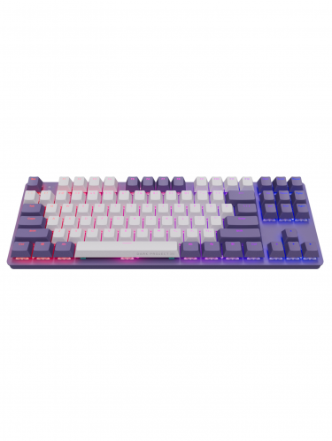 Herná klávesnica Dark Project - One KD87A Violet/White G3MS Mechanical (ENG) (PC)