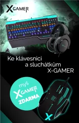 Set X-Gamer - klávesnica + myš + headset