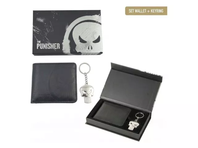 Darčeková sada Marvel - The Punisher (peňaženka, kľúčenka) - Darčekový set