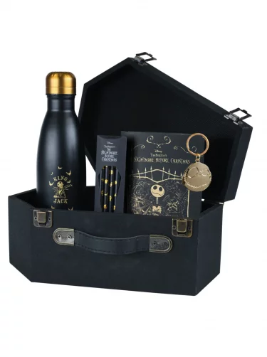 Darčeková sada The Nightmare Before Christmas - Coffin Gift Set (lahev, zápisník, klíčenka, tužky)