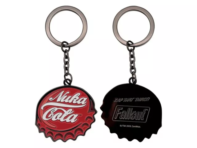 Darčeková sada Fallout - Nuka Cola (hracie karty, kľúčenka, odznak)