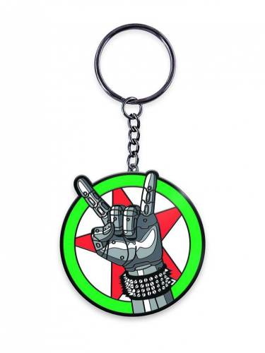 Kľúčenka Cyberpunk 2077 - Silverhand Emblem