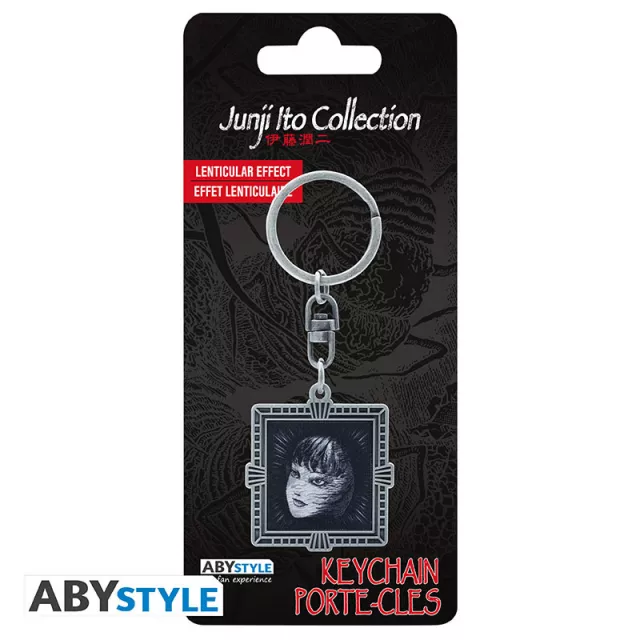 Kľúčenka Junji Ito - Cursed Reflection Tomie Lenticular - Hororové