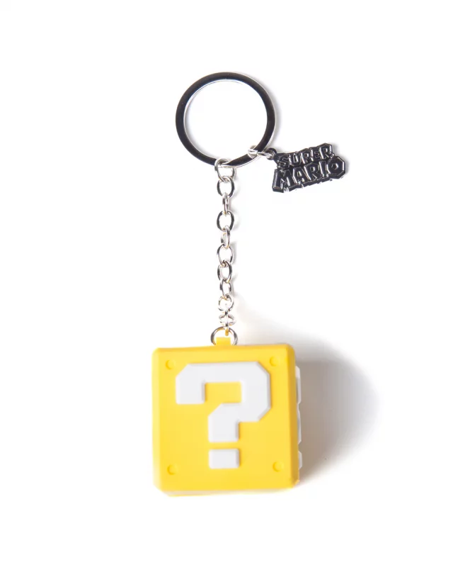 Kľúčenka Nintendo - Question Mark Box