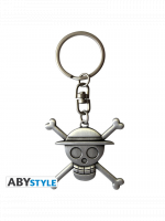 Kľúčenka One Piece - Skull Luffy Metal