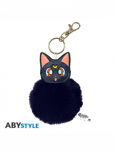 Kľúčenka Sailor Moon - Luna Plush Keychain