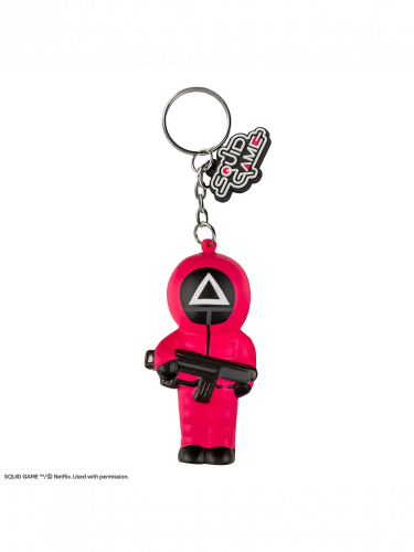 Kľúčenka Squid Game - Soldier with Gun Squishy