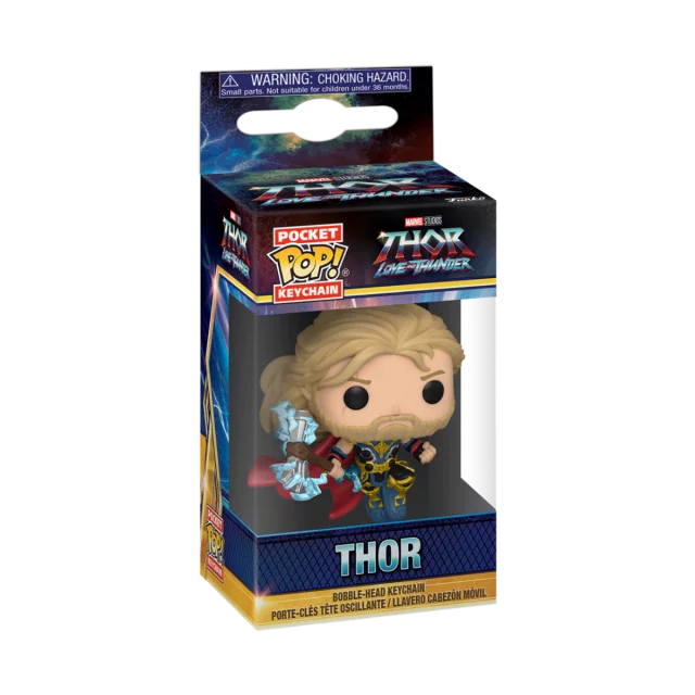 Kľúčenka Thor: Love and Thunder - Thor (Funko)