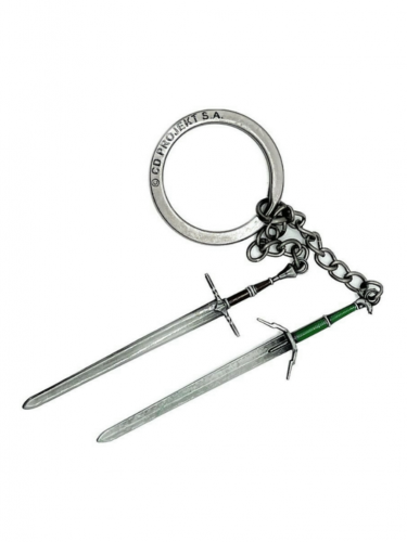 Kľúčenka Zaklínač -  Geralt's Swords