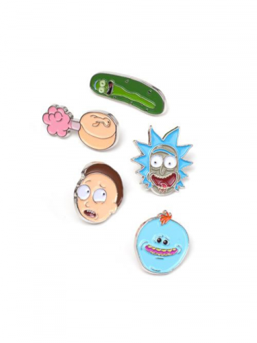 Odznaky Rick and Morty - Characters