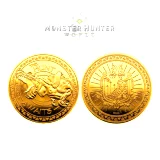 Zberateľská minca Monster Hunter - Gold Edition