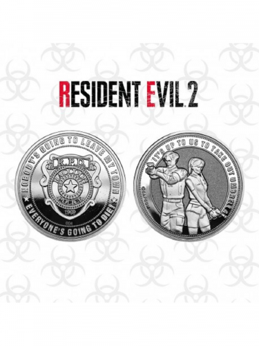 Zberateľská minca Resident Evil 2 - Limited Edition