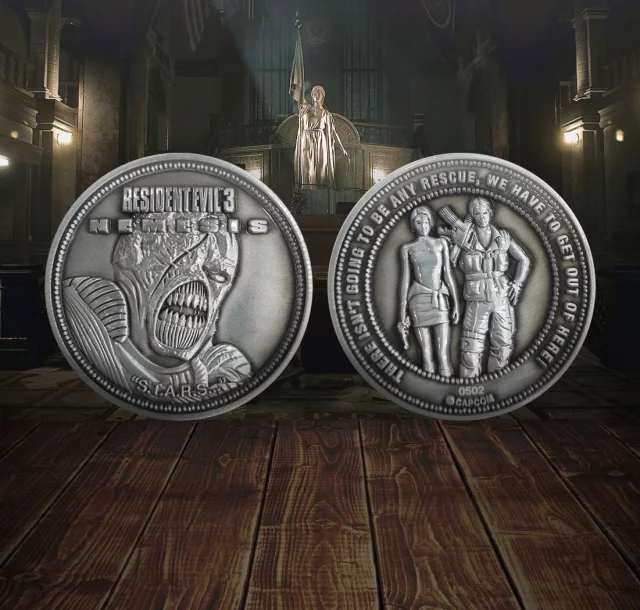 Zberateľská minca Resident Evil 3 - Nemesis Limited Edition - Kusovo limitované