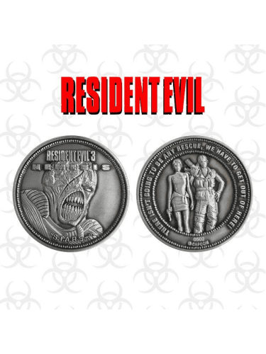 Zberateľská minca Resident Evil 3 - Nemesis Limited Edition