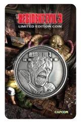 Zberateľská minca Resident Evil 3 - Nemesis Limited Edition - Kusovo limitované