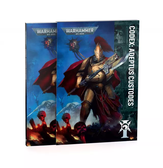 Kniha W40k: Codex: Adeptus Custodes ENG - Warhammer