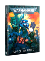 Kniha W40k: Codex: Space Marines (2020) (poškodený obal)