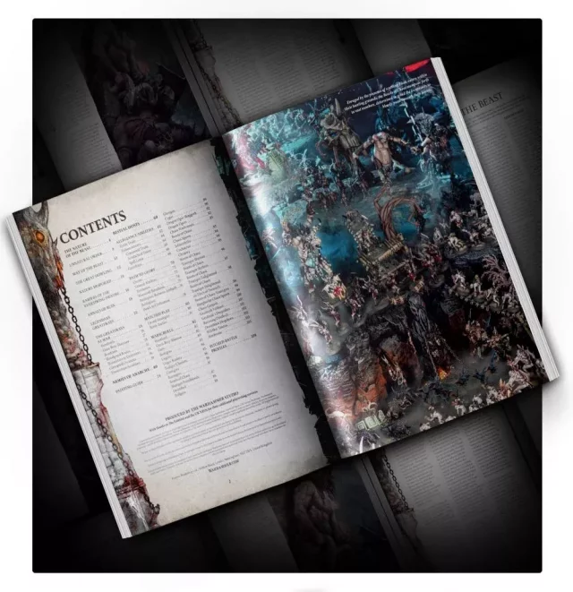 Kniha Warhammer Age of Sigmar: Battletome Beasts of Chaos (2023)