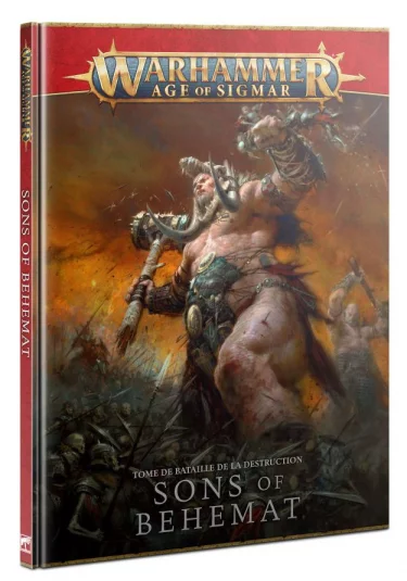 Kniha Warhammer Age of Sigmar: Battletome Sons of Behemat (2022)