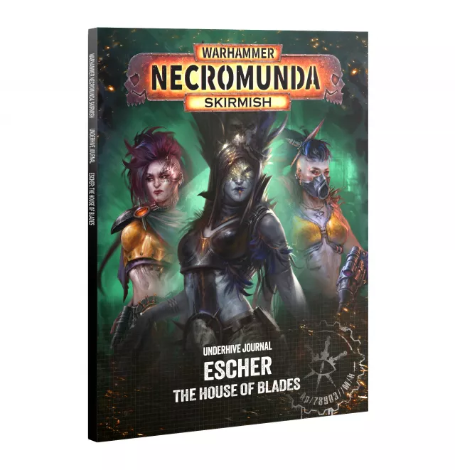 Kniha Warhammer Necromunda: Underhive Journal - Escher - House of Blades - Stolová hra