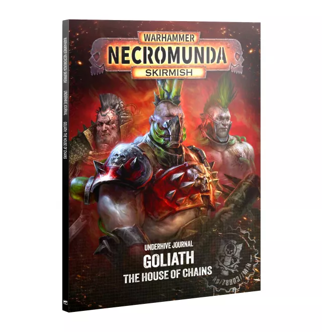 Kniha Warhammer Necromunda: Underhive Journal - Goliath - House of Chains - Stolová hra