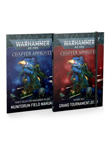 Knihy Warhammer 40,000 - Grand Tournament 2020 a Munitorum Field Manual