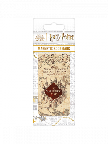 Záložka do knihy Harry Potter – Marauder’s Map