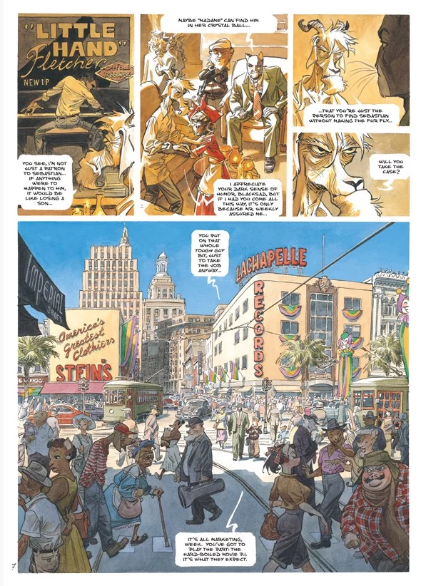 Komiks BLACKSAD: The Collected Stories
