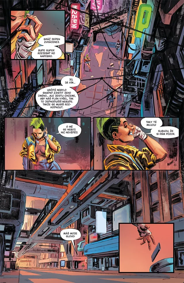 Komiks Cyberpunk 2077: Máš moje slovo