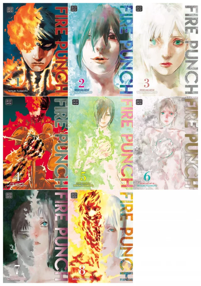 Komiks Fire Punch 1-8 Bundle ENG