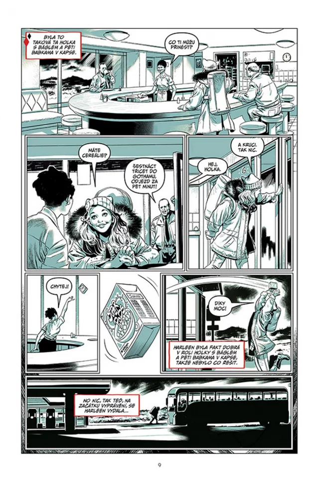 Komiks Harley Quinn: Utržená ze řetězů