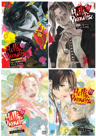 Výhodný set komiks Hell's Paradise: Jigokuraku ENG 10-13