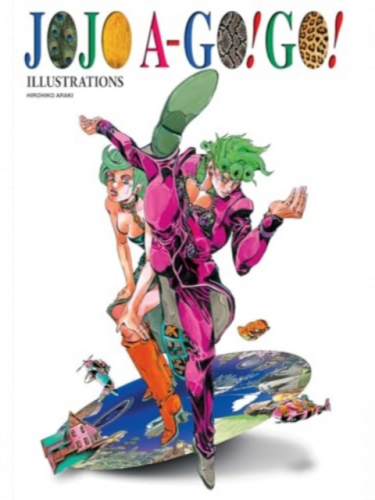 Kniha JoJo’s Bizarre Adventure - Artbook JoJo A-Go!Go! ENG