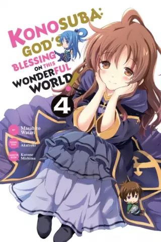 Komiks Konosuba: God's Blessing on This Wonderful World! Vol. 4 ENG - Japonské