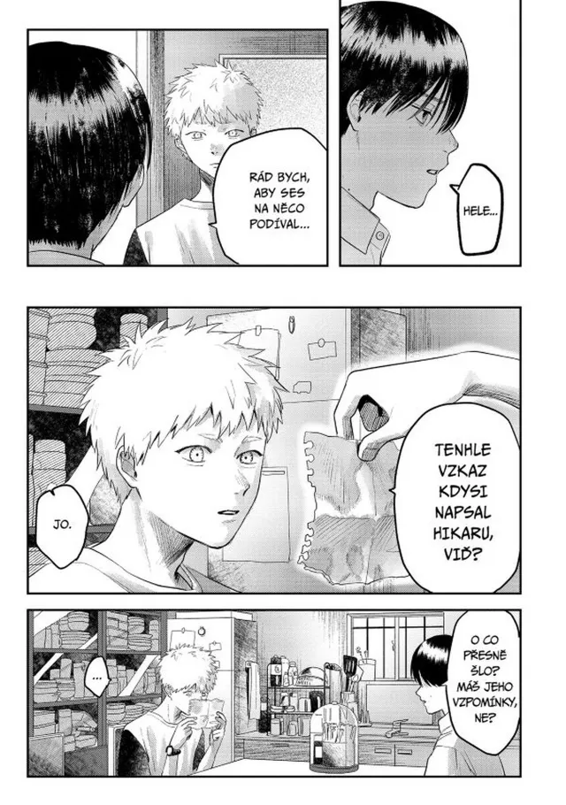 Komiks Léto, kdy umřel Hikaru 4 - The Summer Hikaru Died