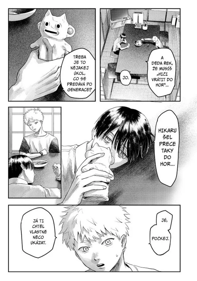 Komiks Léto, kdy umřel Hikaru 4 - The Summer Hikaru Died