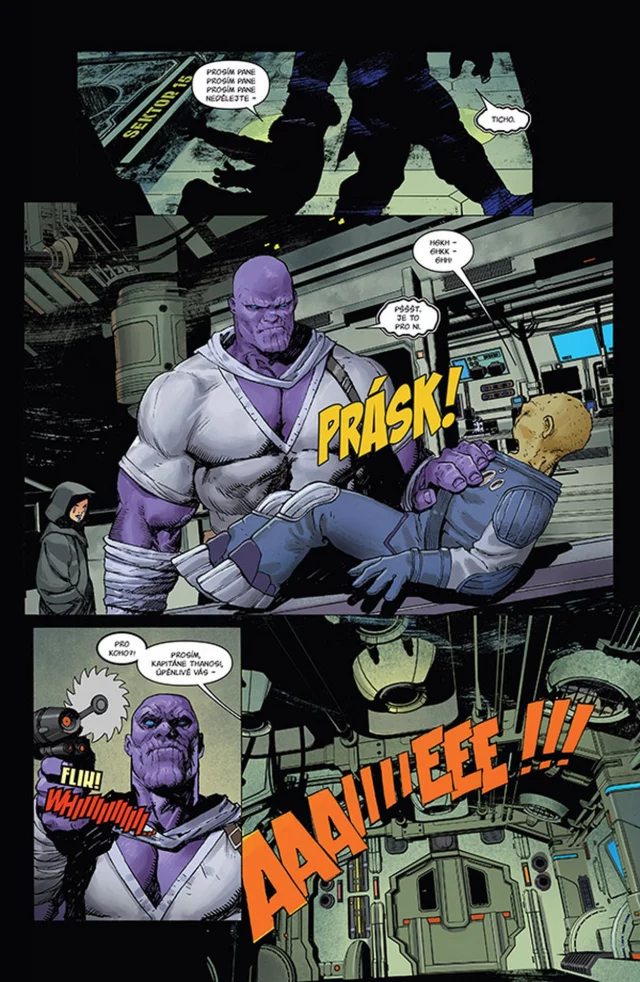 Komiks Thanos: Svatyně nuly